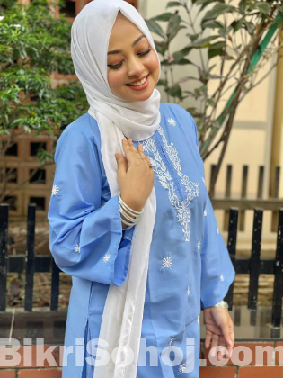 Embroidery Three Piece Set